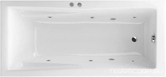 Акриловая ванна Excellent Palace WAEX.PAL17.LINE 170x75| 169x75x46