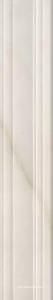 Керамическая плитка Kerama Marazzi Греппи Бордюр Багет  белый 40x7,3 Белый 