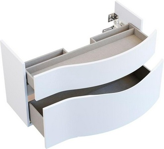 Тумба RIVA 100 см правая, белая матовая Kerama Marazzi Riva RV.100Rh\WHT.M