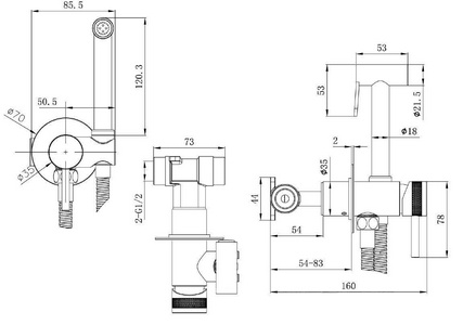 ЗАПЧАСТЬ Кольцо гиг.душа,(307463), (цв.черный матовый),  3.0 ZZ Allen Brau Priority 5.31A29-31-SP4