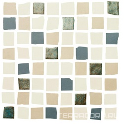 Splash Mosaic Reactive Blue XX 20X20