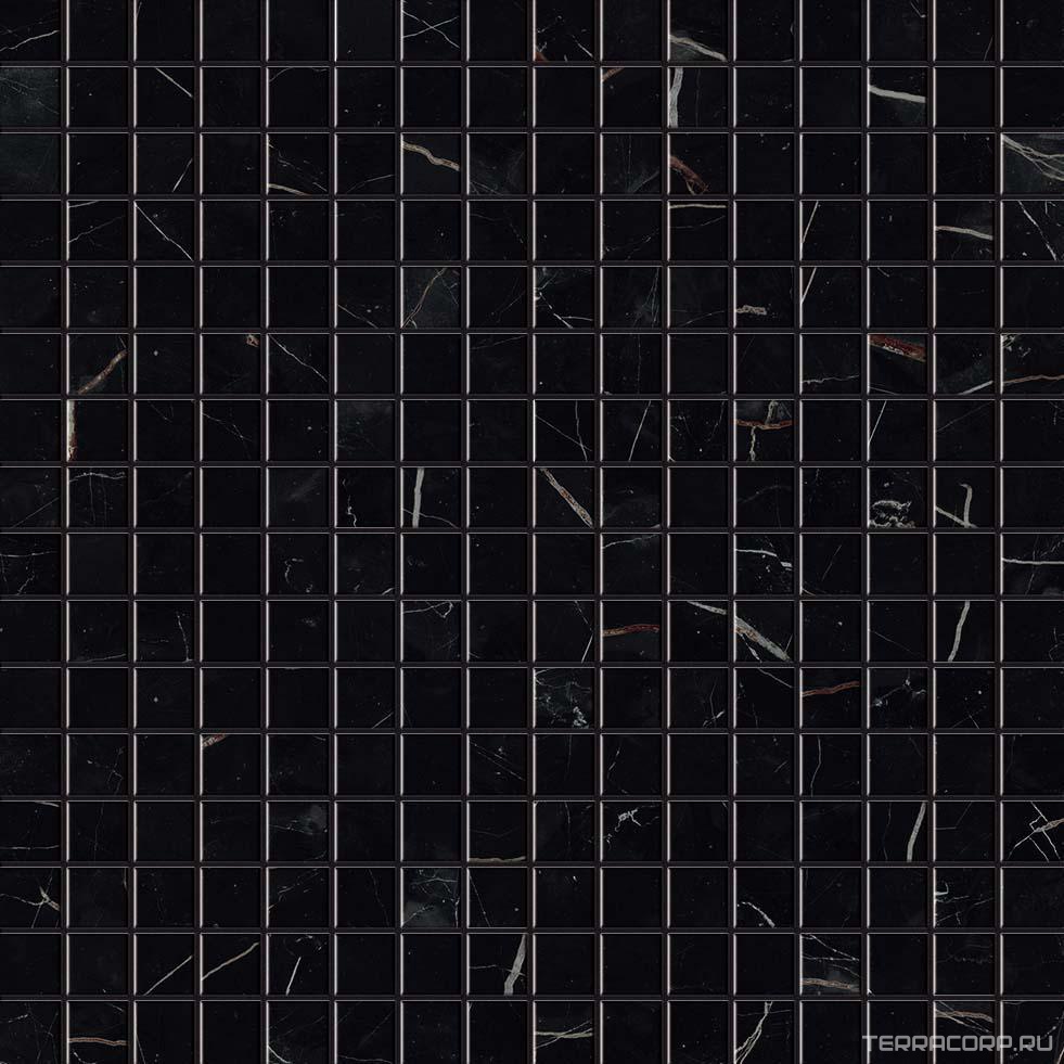 Керамогранит Atlas Concorde Italy Marvel Dream Marvel Black Atlantis Mosaico Lappato 30x30 Черный, фото 3