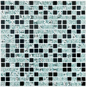 Мозаика Bonaparte Мозаика стеклянная Mirror (15x15x4)  30x30 Комбинированный 