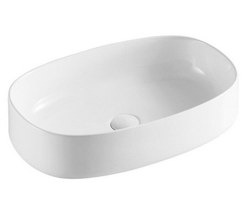 Раковина-чаша Ceramica Nova  CN5023, БЕЗ отверстия под смеситель, БЕЗ донного клапана, цв. белый, ZZ Ceramica Nova Element CN5023