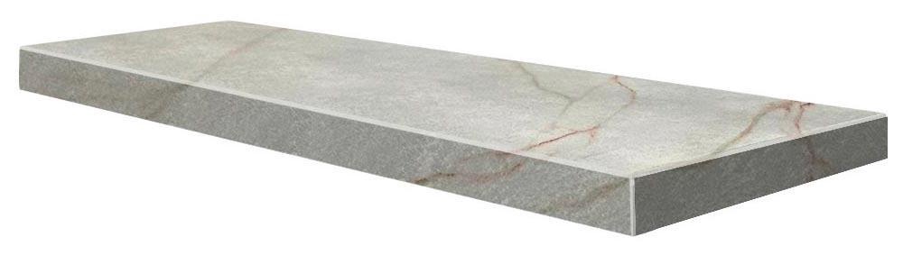Ступени AtlasConcorde Россия EMPIRE Empire Calacatta Diamond Scal. Ang. Sx 33x60/ЭМПАИР КАЛАК. ДАЙМОНД СТУПЕНЬ УГЛОВАЯ ЛЕВ 33x60 Белый, фото 3