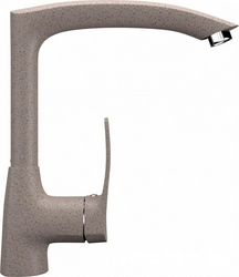 Смеситель Ulgran U-005(302) песочный, для кухонной мойки| 10x26x22