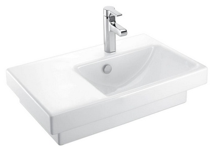 Раковина Jacob Delafon  E4758G 65 см 65x18x40 ZZ Jacob Delafon Odeon Up E4758G