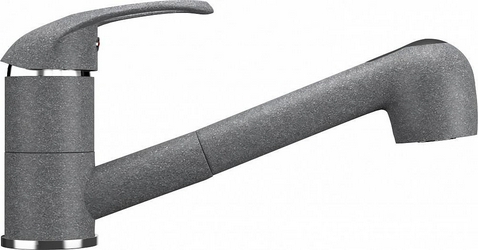 Смеситель Ulgran U-002(342) графитовый, для кухонной мойки| 14x25