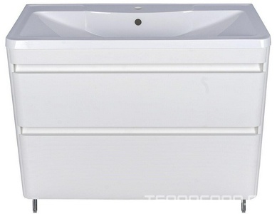 Тумба напольная ""-100 см, БЕЗ раковины, цвет белый ZZ Style Line Атлантика 
СС-00000692