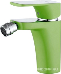 Смеситель D&K Berlin Humboldt DA1432212 для биде, зеленый| 4x15x14