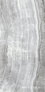 Керамогранит Benadresa Queen  Pearl Pulido 7 мм 120х260 Серый 