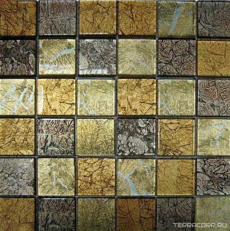 Мозаика Спектр-М Микс стекло Мозаика из стекла на сетке S10-079 30x30 Комбинированный, фото 3