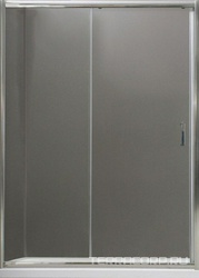 Душевое ограждение 900x900х1900мм, 2 раздвижных двери, 2 неподвижных секции, (стекло матовое Chinchila 6 мм, фурн.цв.хром), Sela ZZ