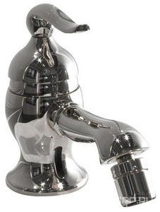 Смеситель для биде, на 1 отв. с д/к, (хром)  ZZ Devon & Devon Penny ADP10CR