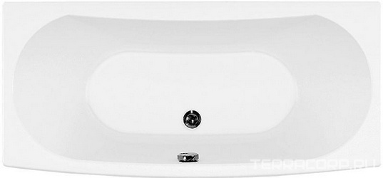 Акриловая ванна Aquanet Izabella 158x75 с каркасом| 157x74x50