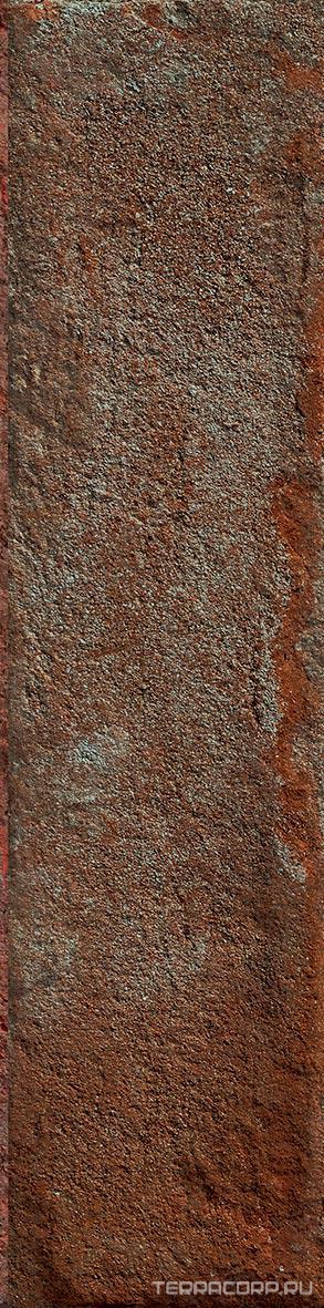 Керамогранит Dado Ceramica Brickone Rosso Berlino7,4x31 Коричневый, фото 5