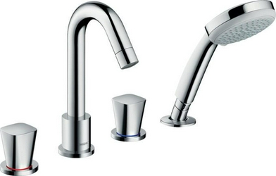 Смеситель Hansgrohe Logis 71314000 на борт ванны| 11x23x19