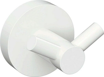 Крючок двойной (цв. белый), White ZZ