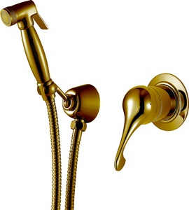 Гигиенический душ со смесителем, без внутр. части (цвет состарен.бронза) Piccadily ZZ 3M Nuova retro RWIT21D4USPY