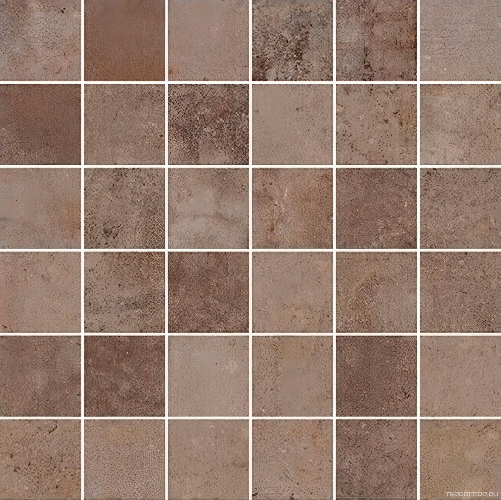 Керамогранит Fioranese Heritage Mosaico Walnut 30,5x30.5 Коричневый, фото 3