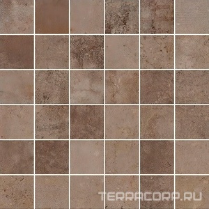 Керамогранит Fioranese Heritage Mosaico Walnut 30,5x30.5 Коричневый 
