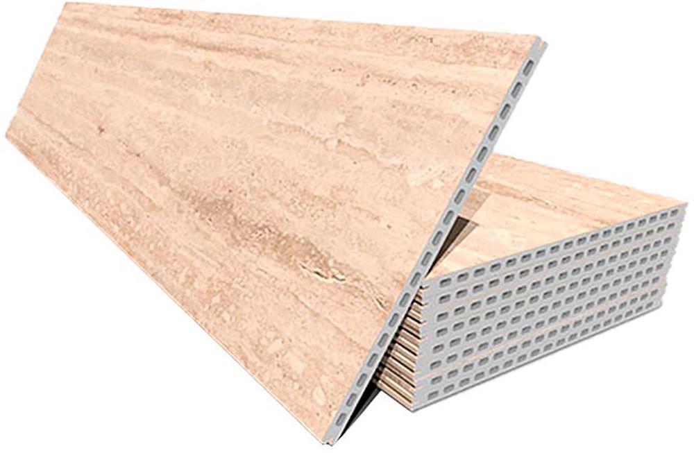 Керамогранит Faveker GA20 Nature Marble Travertino 60x120 Бежевый, фото 3