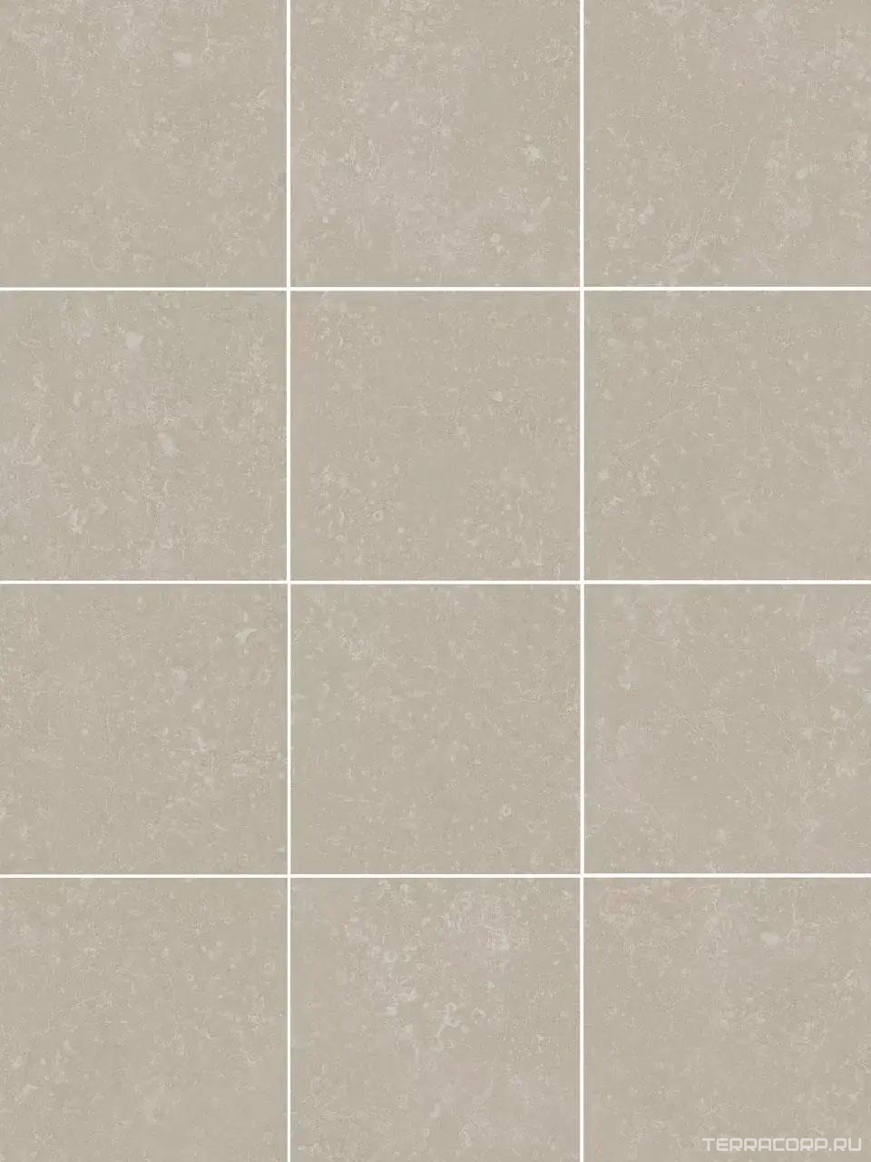 Керамогранит Kerama Marazzi Касабланка серый светлый матовый 29,8х39,8 из 12 частей 9,8x9,8x0,7 Серый, фото 7