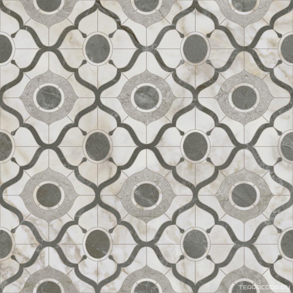 Керамогранит Kerama Marazzi Кантата Декор матовый 40.2x40.2 Комбинированный, фото 7