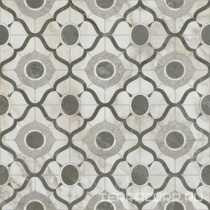 Керамогранит Kerama Marazzi Кантата Декор  матовый 40.2x40.2 Комбинированный 