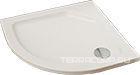 Душевой поддон Practic 90*90 см, полукруг., акриловый, БЕЗ сифона, для уголков Gala, Umbra, белый