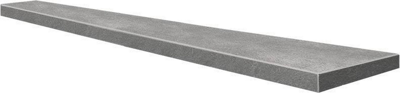 Ступени Kerama Marazzi Фондамента Ступень ЕВРО Техно Левая  серый светлый(n059039)34.5х238.5 Серый 