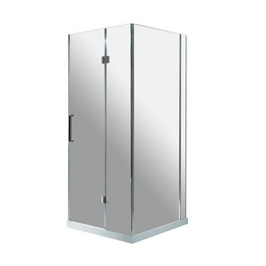 Душевая кабина AG8079R 125х90x225 GL09 переднее стекло - тонирован., задняя стенка - белая, профиль серебристый ZZ Ally Ally AG8079R/L