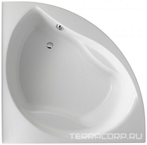 Акриловая ванна  145x145 угловая (БЕЗ каркаса, слива-перелива и панели) XX Jacob Delafon Presquile E6045RU-00