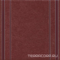 Декор Барберино 1 бордо глянцевый 20x20