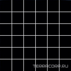 Декор Авеллино черный мозаичный XX |30.1х30.1