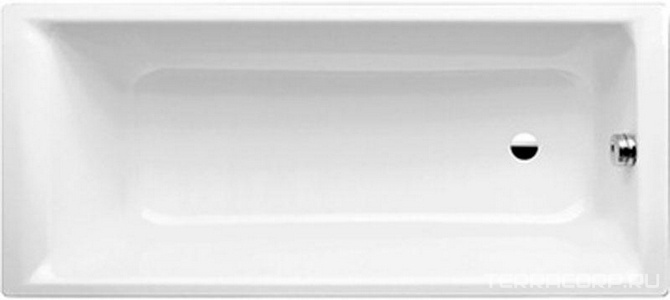 Ванна стальная  180х80 Мод.653, цвет белый, без комплекта ножек ном. 73912 и сифона ZZ Kaldewei Puro 256300010001