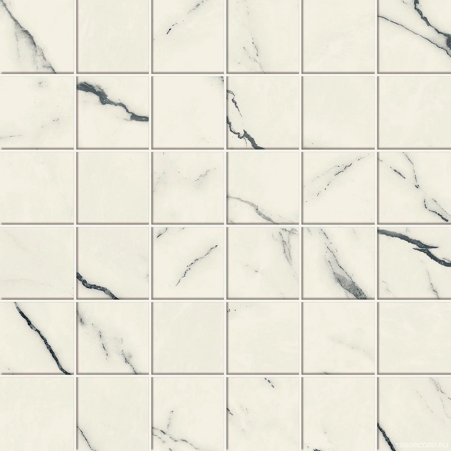 Мозаика AtlasConcorde Россия FORTE DEI MARMI F.d.M. Lilac Mosaic Lap/Ф.Д.М. Лилак Мозаика Лап Белый, фото 3