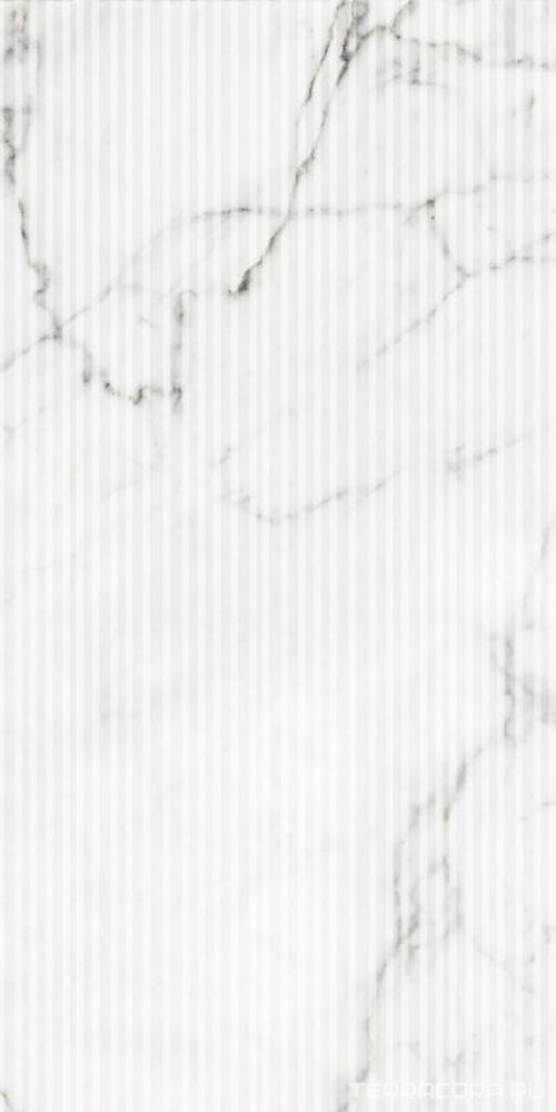 Керамогранит Kerranova Marble Trend Керамогранит K-1000/SR CARRARA KL 30х60 Белый, фото 3