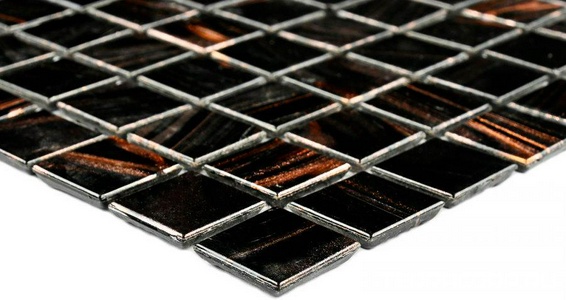 Мозаика Bonaparte Мозаика стеклянная Arabika (20x20x4)  32,7x32,7 Комбинированный 