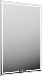 Зеркало MIO 60 (Ш)*80 (В) см, прямоугол., со встроенным диммером, белое