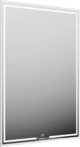 Зеркало  60 (Ш)*80 (В) см, прямоугол., со встроенным диммером, белое Kerama Marazzi MIO MIO.mi.60\WHT