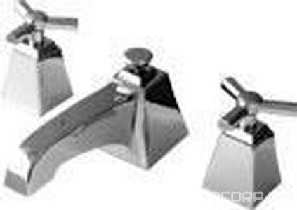 Смеситель для раковины, на 3 отв. с д/к, (хром)  ZZ Devon & Devon Time TIME200CR