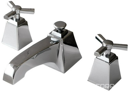 Смеситель для раковины, на 3 отв. с д/к, (хром)  ZZ Devon & Devon Time TIME200CR