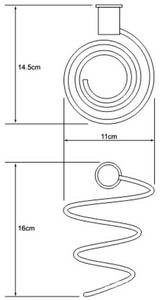 Держатель для фена 11x14.5x16 см, цв.хром, ZZ Wasserkraft Универсал K-1080