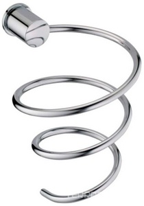 Держатель для фена 11x14.5x16 см, цв.хром, ZZ Wasserkraft Универсал K-1080