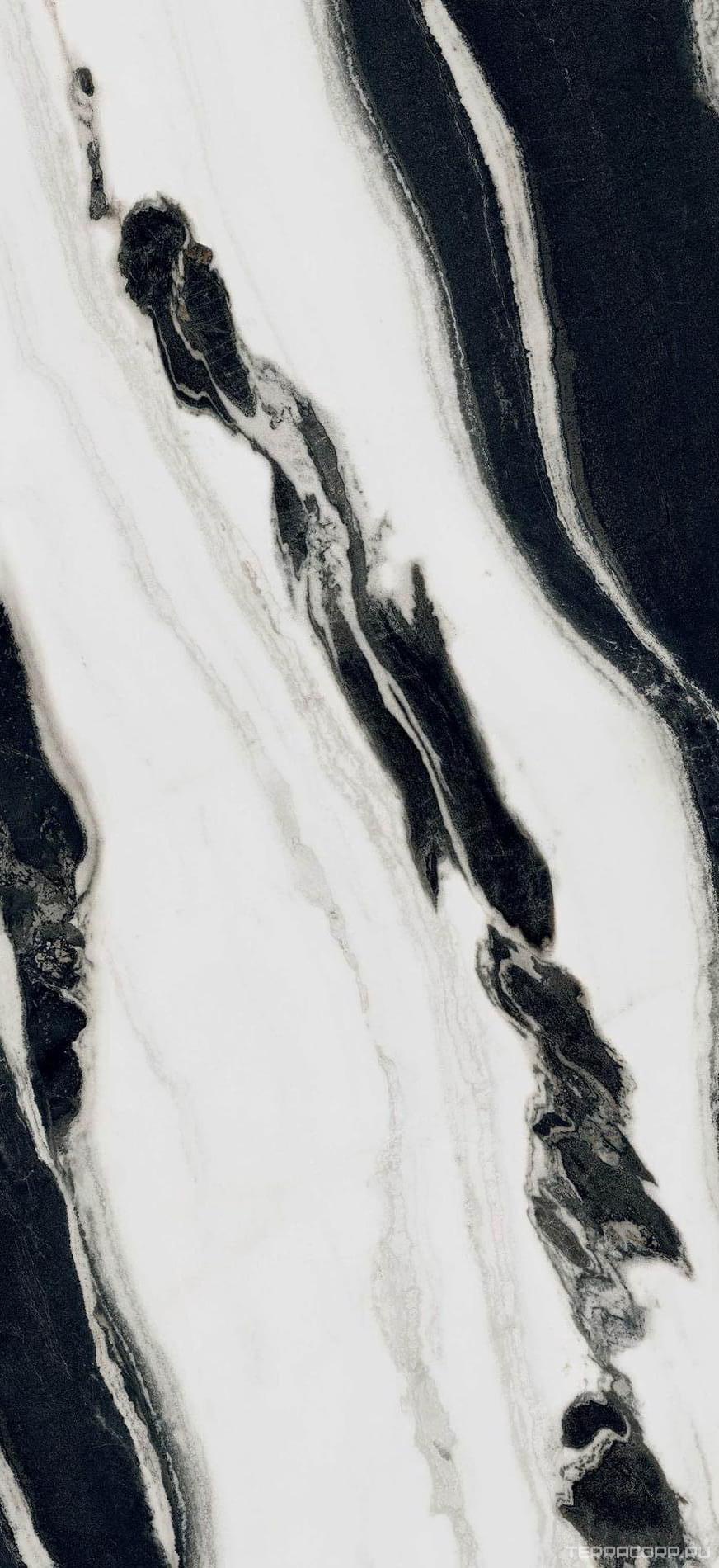 Керамогранит Floor Gres Magnum B&W Marble Wave High-Glossy 120x280 Комбинированный, фото 3