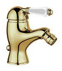 Смеситель для биде, с д/к, (цв. бронза, ручка Petit Mont Blanc),  ZZ Nicolazzi Classico 3403 BZ 76