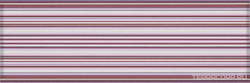 Керамическая плитка Absolut Keramika Aure Dec. Orchides Lines Berenjena 15x45 Комбинированный, фото 3