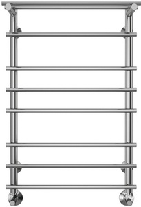 Полотенцесушитель "" 800*500 мм, с полкой, установочный набор в компл., БЕЗ уголков, хром KL Terminus Ватра 4670078529503  // 4670030723246