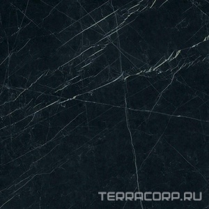 Керамогранит Ariostea Ultra Marmi Nero Marquinia Lev Silk 6 мм ZZ150x150 Черный 